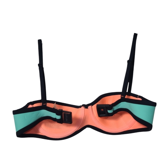 TRIANGL Colorblock Bikini Top XXS - Picture 5 of 7
